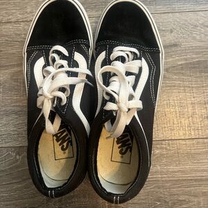 Black Tie up Vans